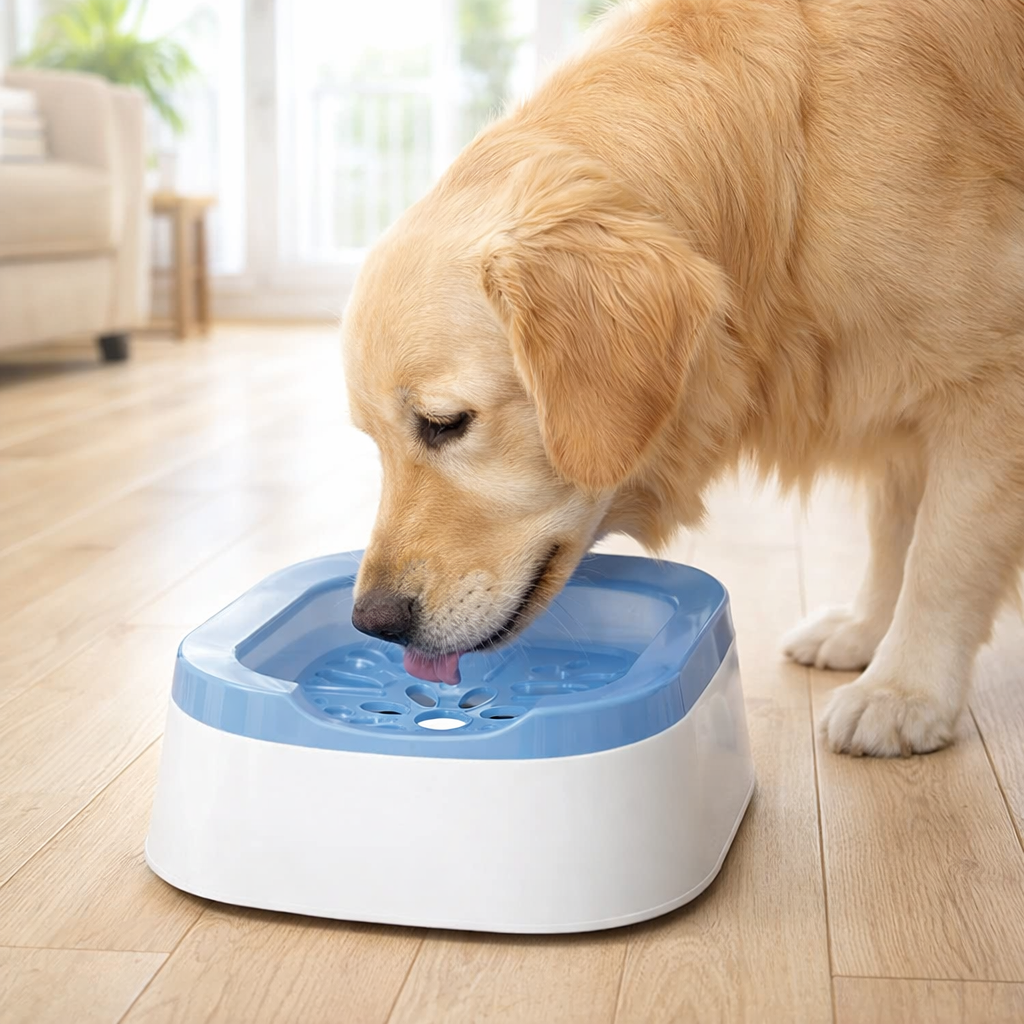 Cuenco Antisalpicaduras para Perros – Agua Limpia sin Derrames