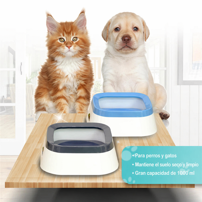 Cuenco Antisalpicaduras para Perros – Agua Limpia sin Derrames